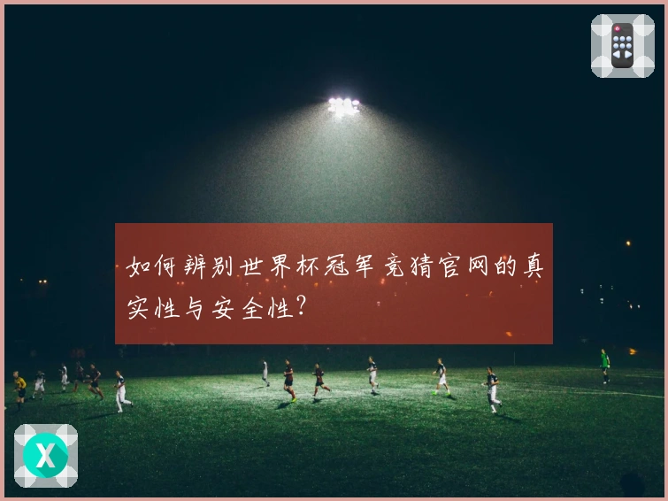 如何辨别世界杯冠军竞猜官网的真实性与安全性？
