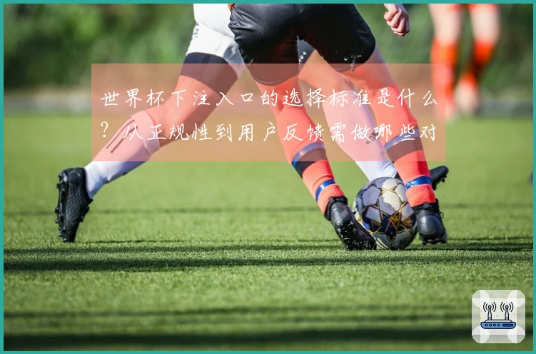 世界杯下注入口的选择标准是什么？从正规性到用户反馈需做哪些对比分析