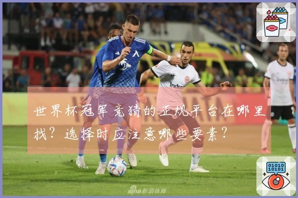 世界杯冠军竞猜的正规平台在哪里找?选择时应注意哪些要素?