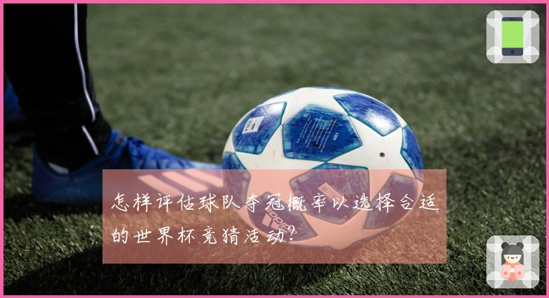 怎样评估球队夺冠概率以选择合适的世界杯竞猜活动？